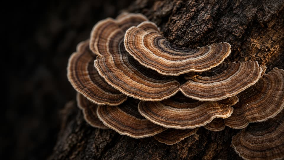 Turkey Tail · Trametes versicolor